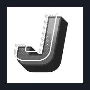 Joltfly Logo - Square-BW