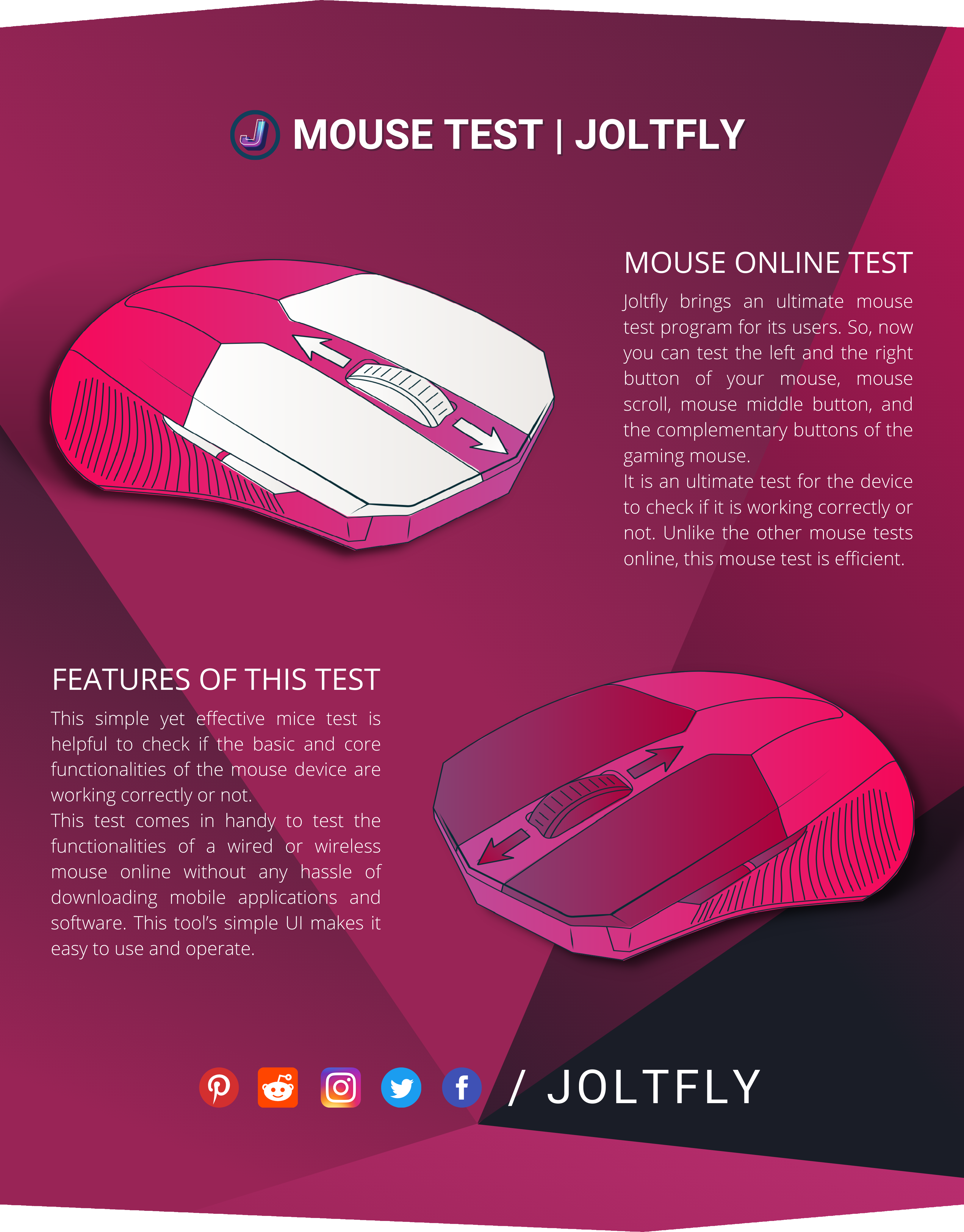 Butterfly Click Test  Click Tests - Joltfly