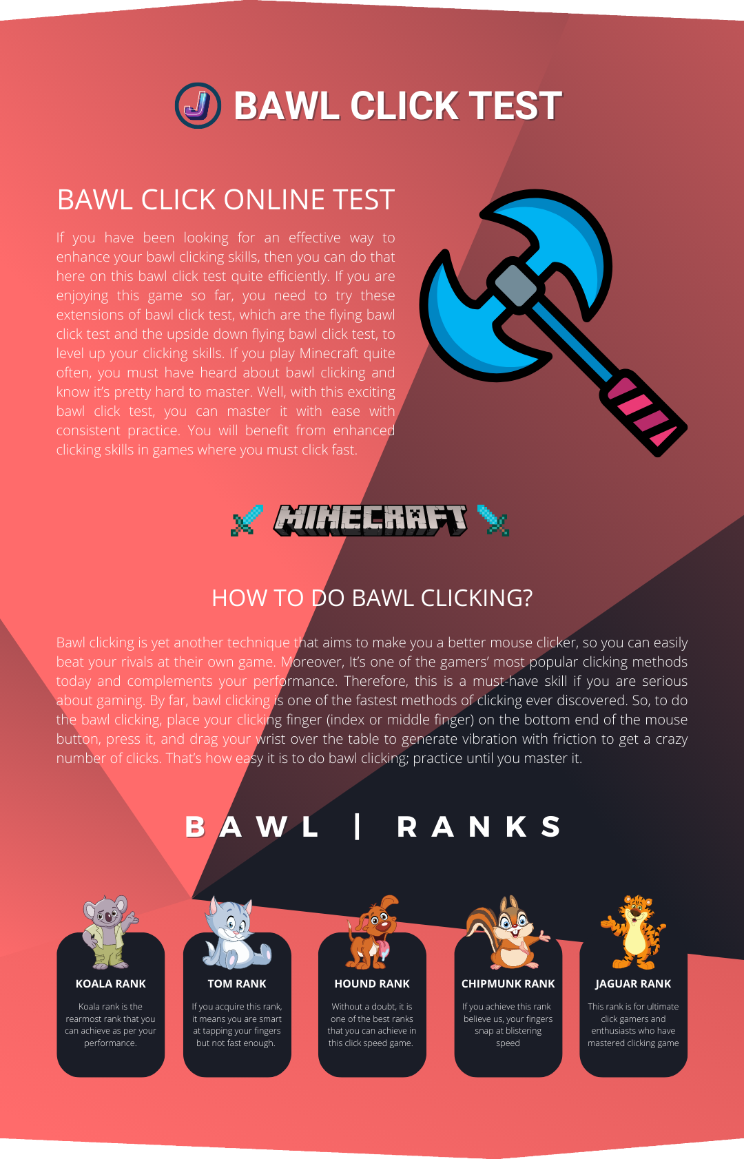 Bawl Click Test Click Tests - Joltfly