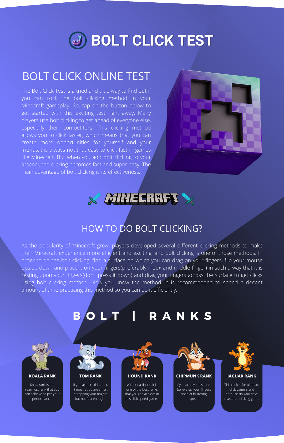 How To Click Faster In Minecraft?