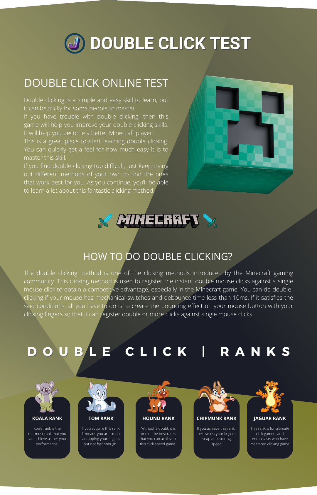 double click mouse test page