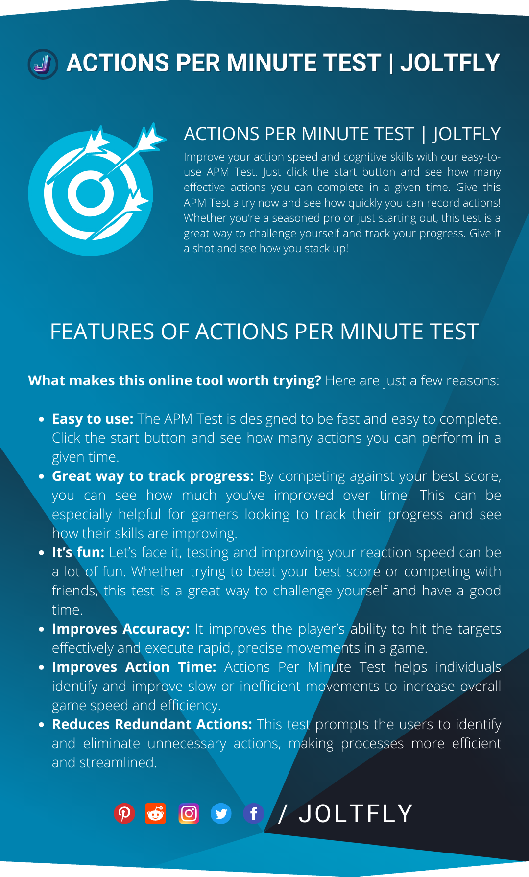 Aim Trainer & Mouse Accuracy Test from Joltfly: What It Is and How