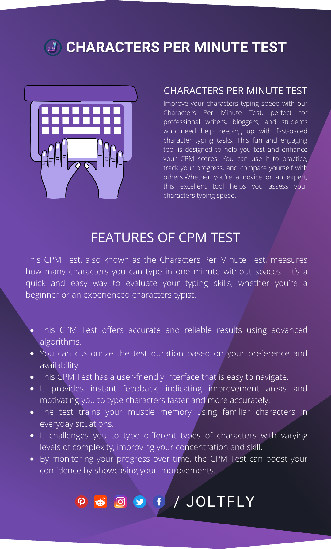 CPM Test - Features