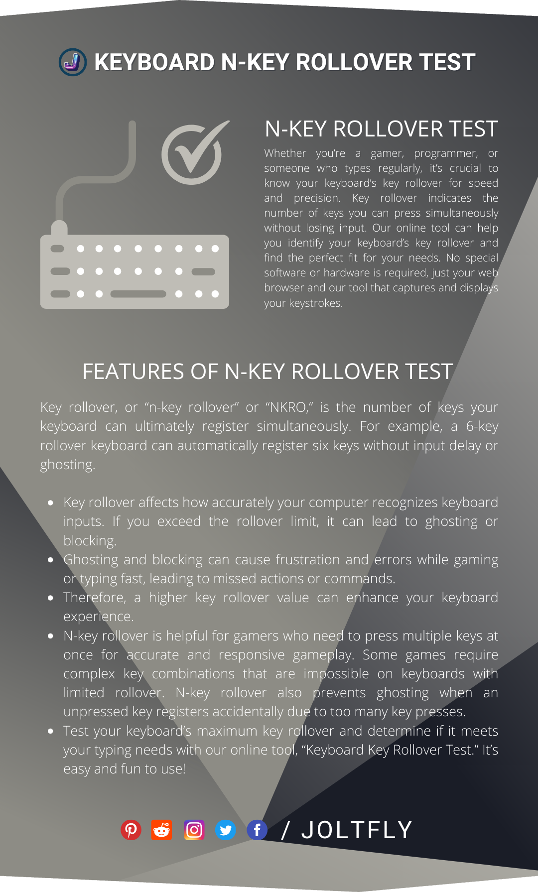 Key Rollover Test Joltfly Key Rollover Test Joltfly