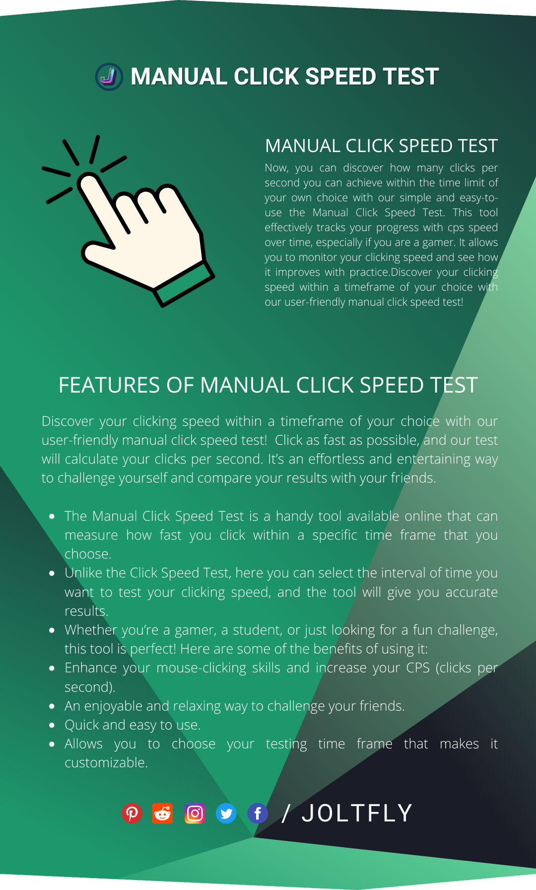 CPS Test - Click Speed Test: Check how fast you can click your mouse