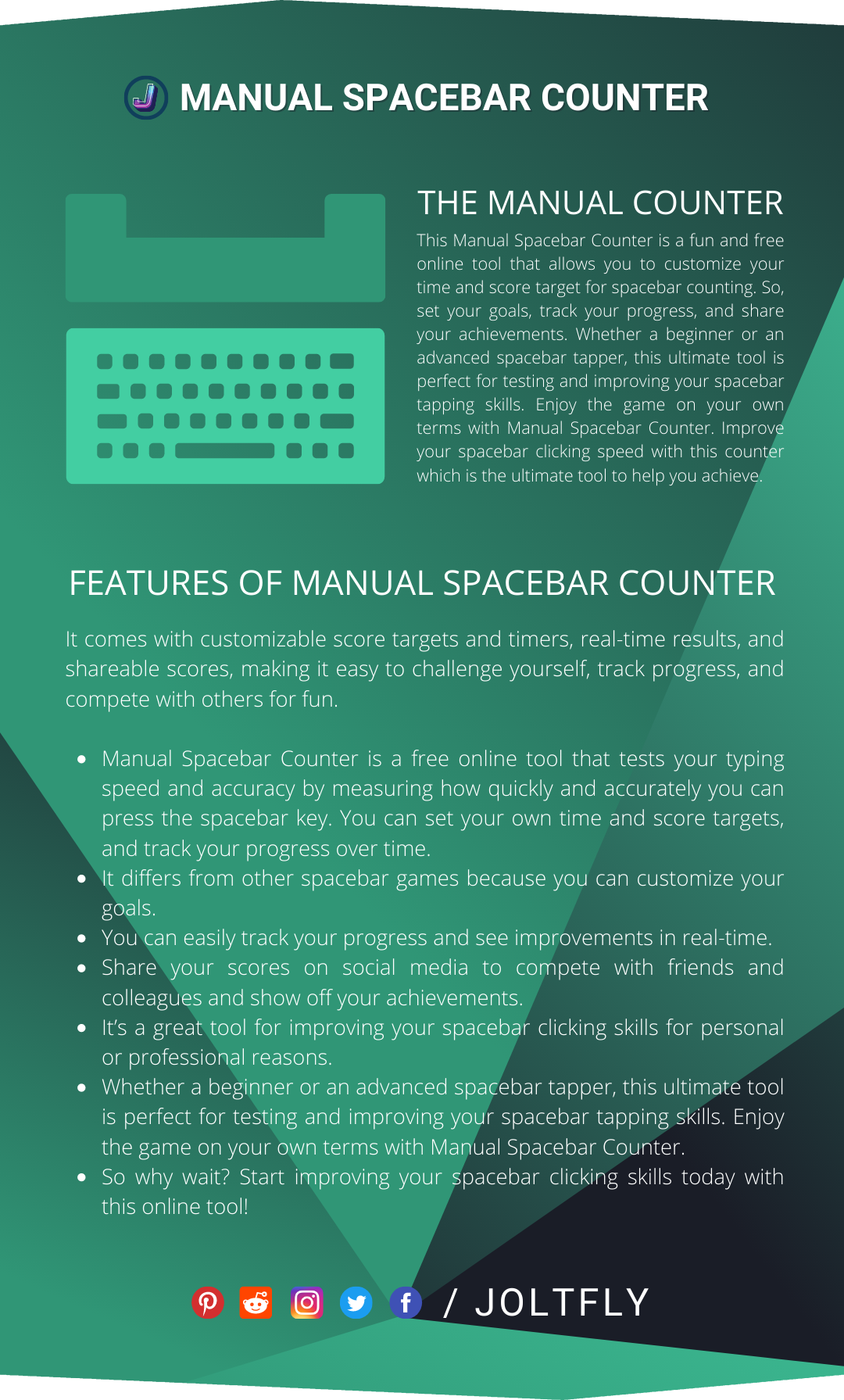 Spacebar Counter - Space Bar Clicker Test