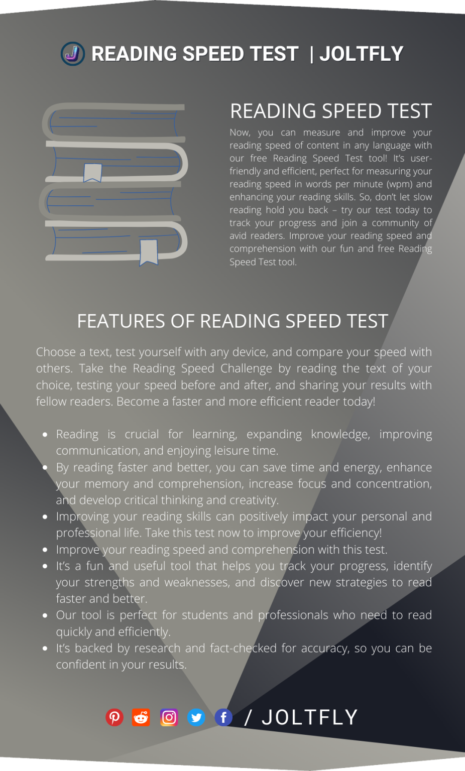 Reading Speed Test Joltfly