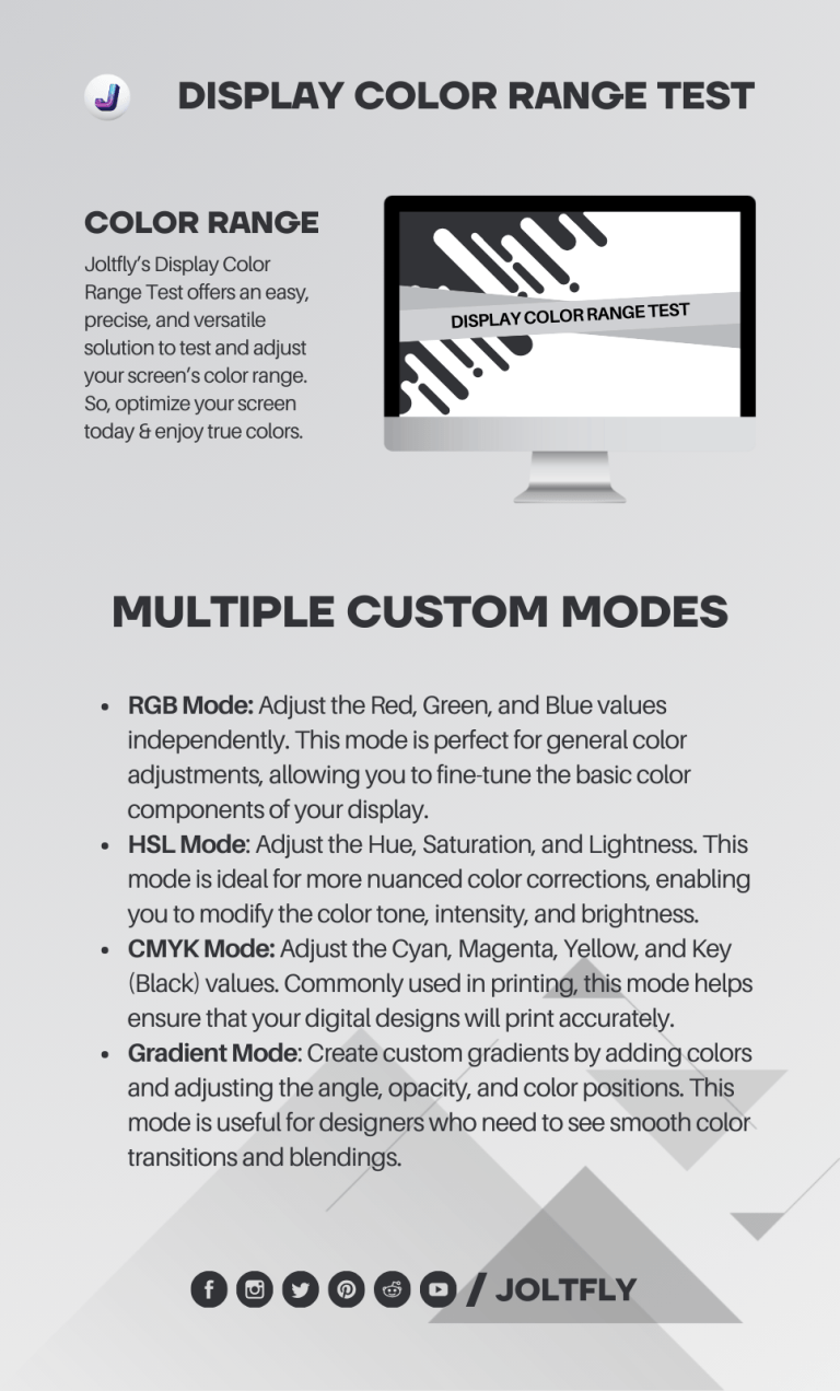 Display Color Range Test Joltfly