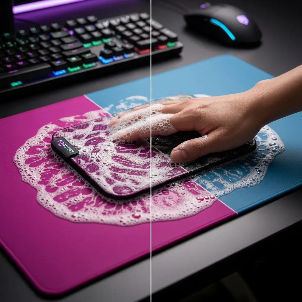 How to Clean Inked Gaming Mousepad Guide