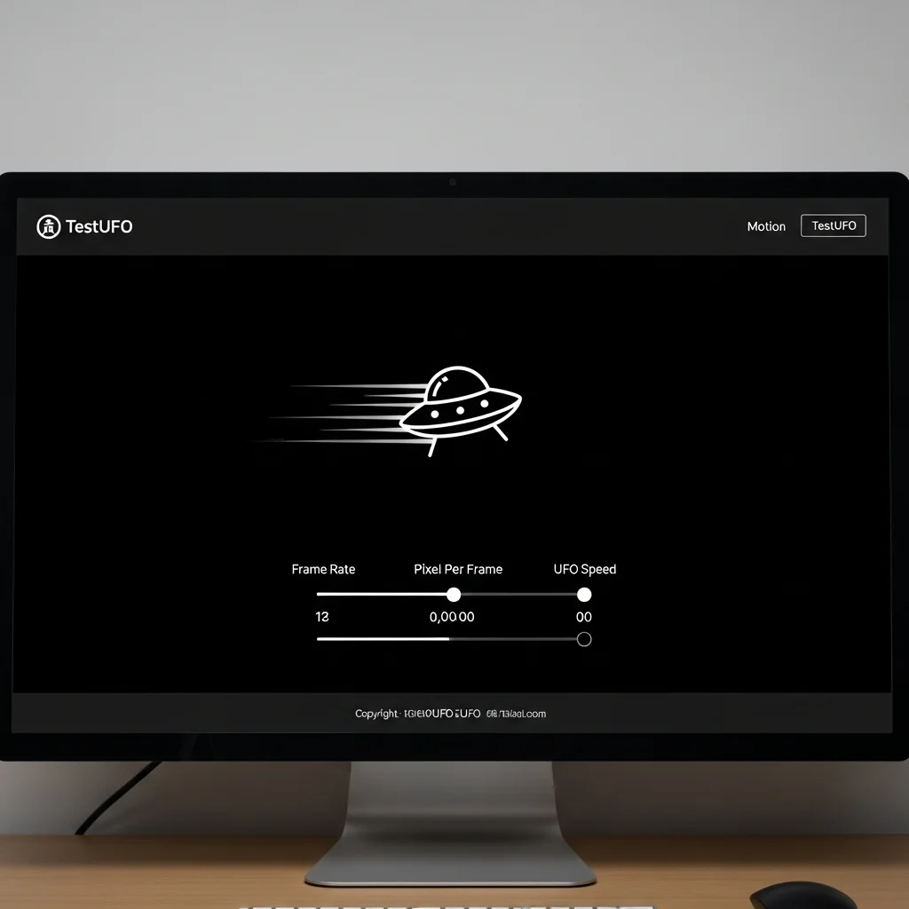 TestUFO website, very basic